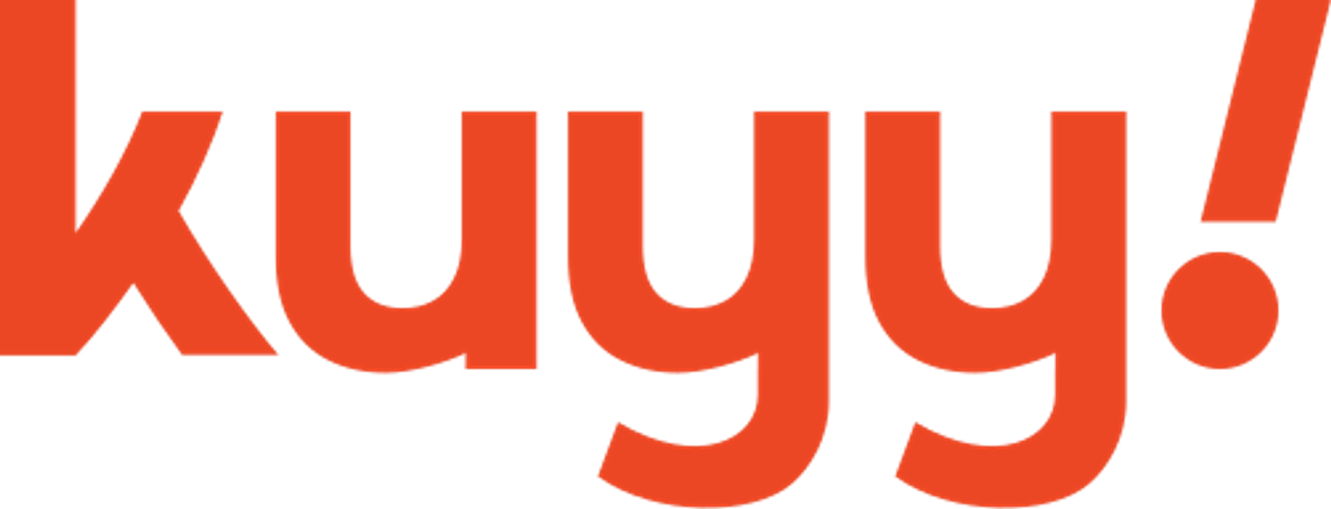 Logo KUYY! putih